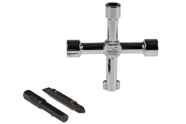 Diecast Zinc 5-way Control Cabinet Key